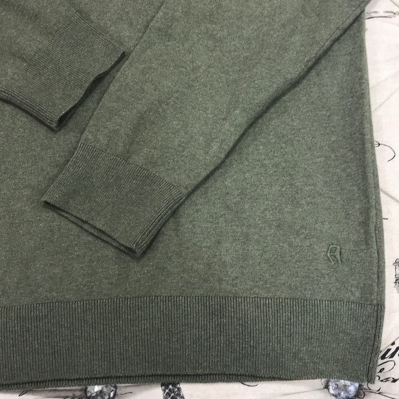 FRENCH CONNECTION Stretch Quarter Zip Sweater - Picture 3 of 6